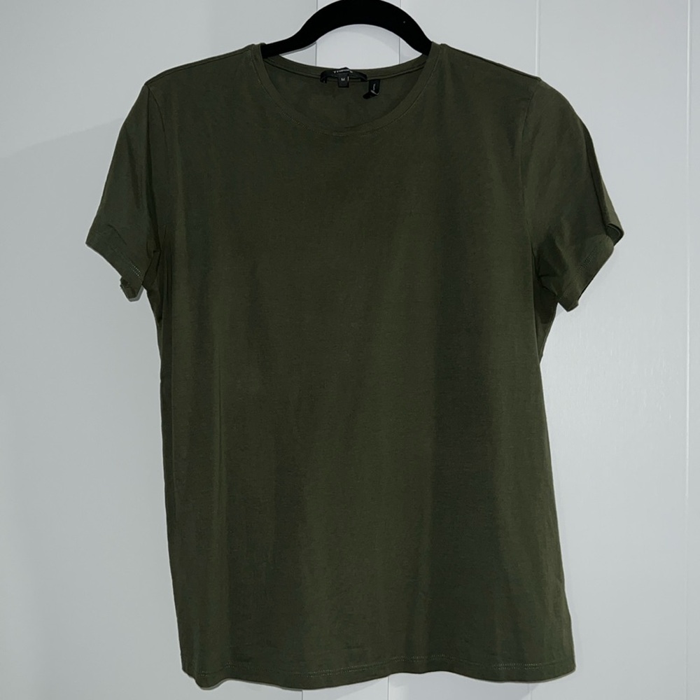 Theory Classic Crew Luxe Tee-Authentic-EUC